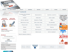 Tablet Screenshot of poslovnikatalogsrbije.com